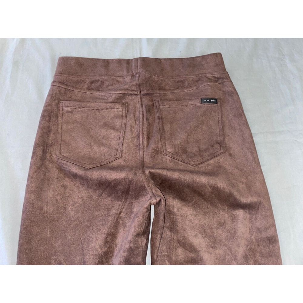Sanctuary Sueded Pull On Skinny Legging Pants. Brown, Women's Size S. NWOT! - Picture 9 of 9